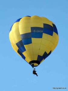 G-UHOP hot air balloon, an Ultramagic H-31. Photograph by Balloon Spotters Archive