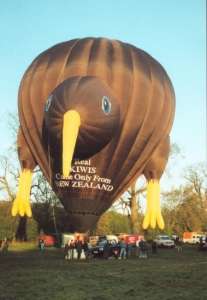 G-UKNZ hot air balloon, added to the archive 27 August 2026. Photograph by Andrew Garrett