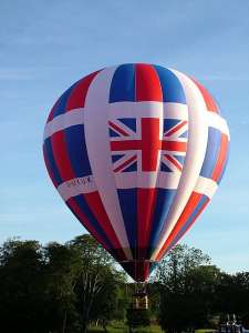 G-UKUK hot air balloon, a Head AX8-105. Photograph by Balloon Spotters Archive