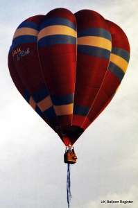 G-ULIA hot air balloon, added to the archive 27 August 2026. Photograph by Neil Ivison