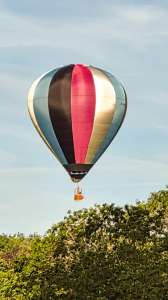 G-UMBS hot air balloon, a Butter CA AND Butter EA Solo Aerostatics DE-12/70, seen at Arrow, Warwickshire, United Kingdom on 30 May 2026. Photograph by Dave