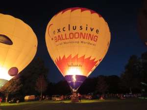 G-UNGY hot air balloon, a Diamond S-77. Photograph by Ballooning Pictures