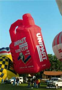 G-UNIP hot air balloon, added to the archive 27 August 2026. Photograph by G Duke