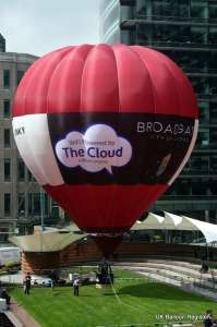 G-UNKY hot air balloon, an Ultramagic S-50. Photograph by TZ Aviation
