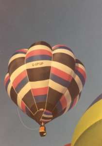 G-UPUP hot air balloon, added to the archive 27 August 2026. Photograph by Andrew Garrett