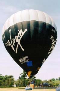 G-USGB hot air balloon, added to the archive 27 August 2026. Photograph by A Gibson