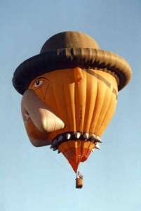 G-USMC hot air balloon, added to the archive 27 August 2026. Photograph by Bill Teasdale