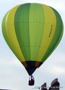 G-UUPP hot air balloon, a Cameron C-70. Photograph by Dan Whitelock