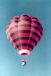 G-VAMP hot air balloon, added to the archive 27 August 2026. Photograph by Bill Teasdale