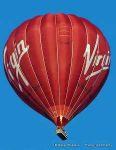 G-VBAB hot air balloon, added to the archive 27 August 2026. Photograph by Neil Pulling