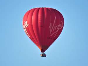G-VBAN hot air balloon, a Cameron A-400. Photograph by Simon (Tameside Depot on Flickr)