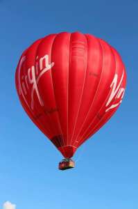 G-VBAP hot air balloon, a Cameron A-400. Photograph by Bob Garnett