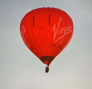 G-VBAZ hot air balloon, a Cameron A-400. Photograph by Ian Grove