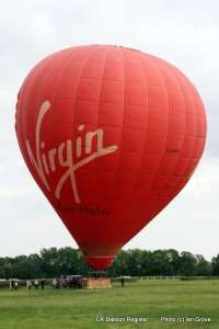 G-VBFM hot air balloon, a Cameron Z-375. Photograph by Ian Grove