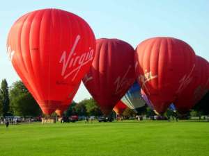 G-VBFN hot air balloon, a Cameron Z-375. Photograph by Paul Coman