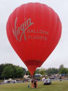 G-VBFW hot air balloon, a Cameron Z-77, added to the archive 22 September 2026. Photograph by George_Madd