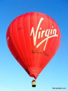 G-VBFY hot air balloon, a Cameron Z-400. Photograph by Paul Coman