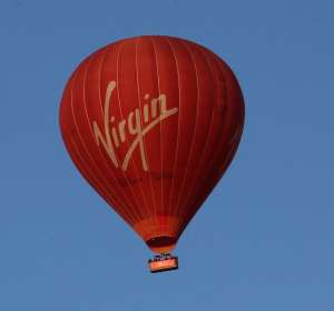 G-VBFZ hot air balloon, a Cameron A-300. Photograph by Steve Knight
