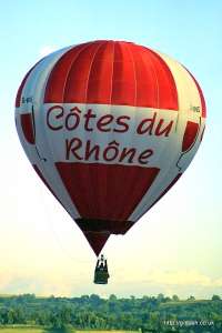 G-VINS hot air balloon, a Cameron N-90. Photograph by Mike Clarke
