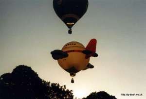 G-VJIM hot air balloon, added to the archive 27 August 2026. Photograph by G Duke