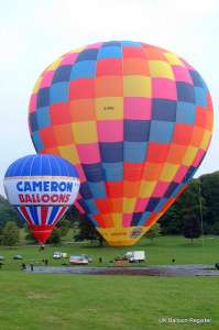 G-VPSI hot air balloon, a Cameron Z-1600. Photograph by Cameron Balloons