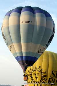 G-VRVI hot air balloon, a Cameron O-90, added to the archive 7 September 2026. Photograph by Balloon Spotters Archive