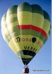 G-VSGE hot air balloon, added to the archive 27 August 2026. Photograph by Slowfly.it