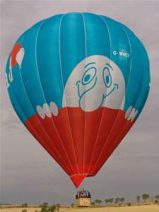 G-WHOT hot air balloon, an Ultramagic T-210. Photograph by Ultramagic Balloons