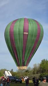 G-WINE hot air balloon, a Thunder AX7-77Z