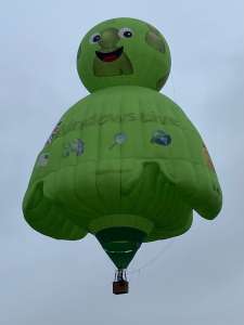 G-WLVE hot air balloon, a Cameron BUDDY-90, added to the archive 14 September 2026. Photograph by Cera168_