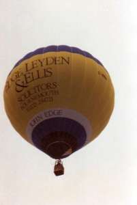 G-WRIT hot air balloon, added to the archive 27 August 2026. Photograph by Andrew Garrett