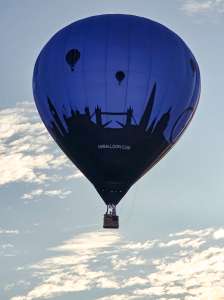 G-XBXX hot air balloon, a Lindstrand Technologies LTL Series 1-90. Photograph by Dave