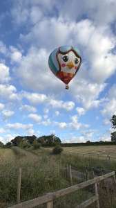 G-YARA hot air balloon, a Kubicek Factory S.R.O. BB26E. Photograph by JakeRBT