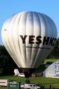G-YSHK hot air balloon, an Ultramagic M-105, added to the archive 7 September 2026. Photograph by G Bann