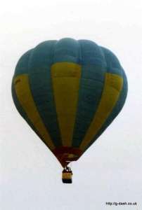 G-ZBRA hot air balloon, added to the archive 27 August 2026. Photograph by G Duke
