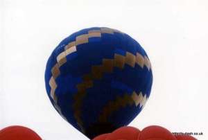 G-ZEBR hot air balloon, added to the archive 27 August 2026. Photograph by G Duke