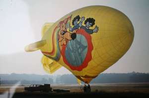 G-ZEPP hot air balloon, added to the archive 27 August 2026. Photograph by Oscar Dragt