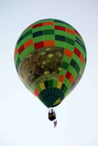 G-ZOOS hot air balloon, a Balony Kubicek SPOL. S R.O. BB20XR. Photograph by Richard Gahan