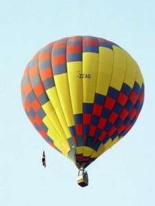G-ZZAG hot air balloon, a Cameron Z-77. Photograph by Balloon Spotters Archive