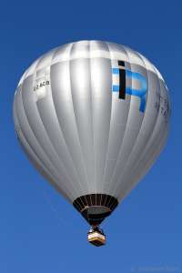 HB-BCB hot air balloon. Photograph by G Bann
