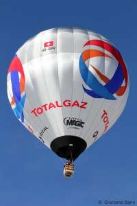 HB-QPV hot air balloon. Photograph by G Bann