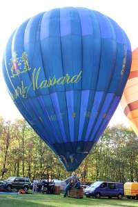 LX-BMG hot air balloon. Photograph by G Bann