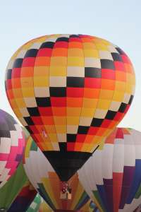 N1235W hot air balloon, added to the archive 7 September 2026. Photograph by G Bann