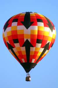 N130BK hot air balloon, added to the archive 7 September 2026. Photograph by G Bann