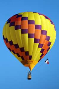 N1503T hot air balloon, added to the archive 7 September 2026. Photograph by G Bann