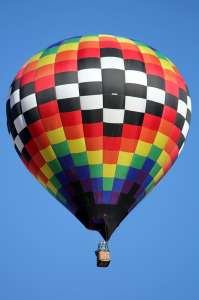 N1525K hot air balloon, added to the archive 7 September 2026. Photograph by G Bann