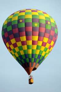 N157LB hot air balloon, added to the archive 7 September 2026. Photograph by G Bann
