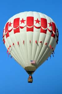 N15GD hot air balloon, added to the archive 7 September 2026. Photograph by G Bann