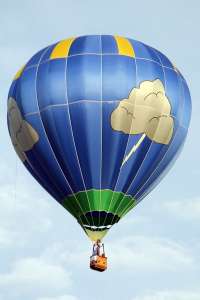 N162TS hot air balloon, added to the archive 7 September 2026. Photograph by G Bann