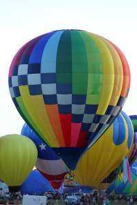 N175MW hot air balloon, added to the archive 7 September 2026. Photograph by G Bann